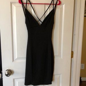 Black Strappy cocktail dress